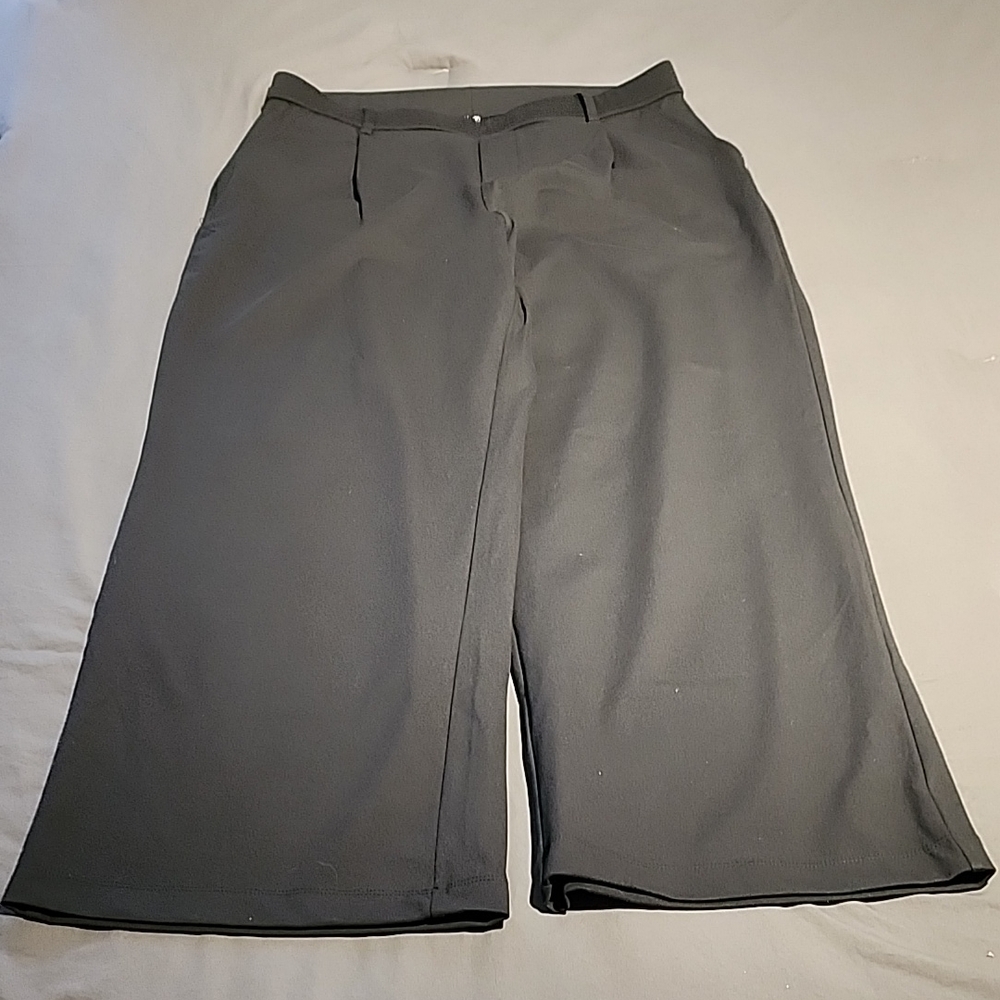 HALARA Black Wide Leg Pants Effortlessly Chic